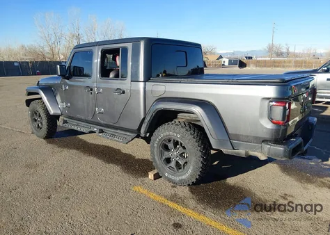 2021 Jeep Gladiator Willys 4X4 from USA, damaged, VIN 1C6HJTAG9ML580776